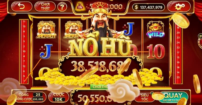 Slot game quay hũ thần tài